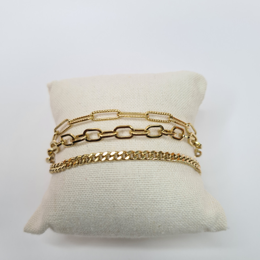 Pulseiras em Aço Inoxidavel Marls BIju