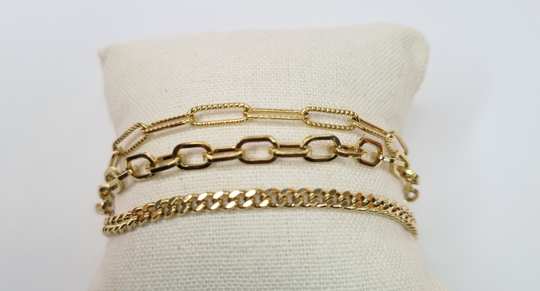 Pulseiras em Aço Inoxidavel Marls BIju