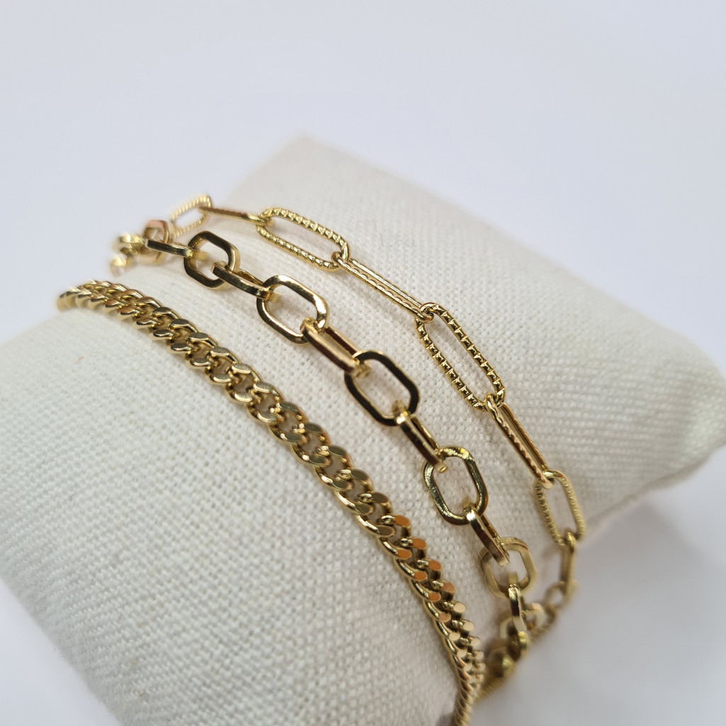 Pulseiras em Aço Inoxidavel Marls BIju