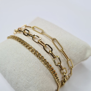 Pulseiras em Aço Inoxidavel Marls BIju