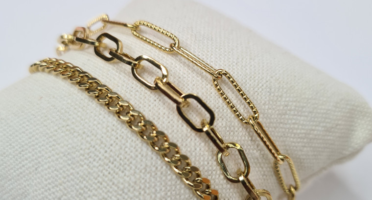 Pulseiras em Aço Inoxidavel Marls BIju