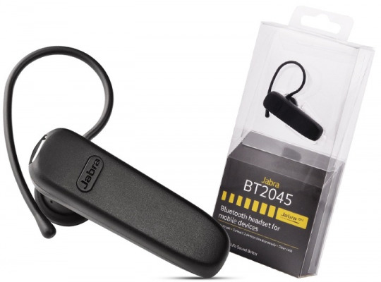 Auricular bluetooth um lado JABRA BT-2045 em caixa