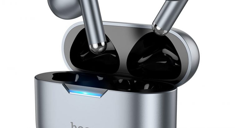 Auscultador sem fio HOCO EW34 V5.3 cinza metálico