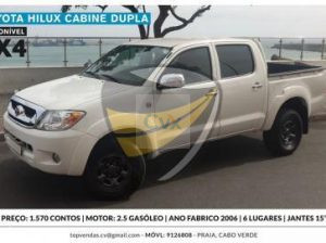 Toyota Hilux(2006) Diesel – 100,000KMs