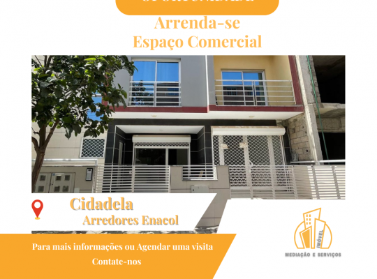 Oportunidade Única na Cidadela! Arrende o Espaço!
