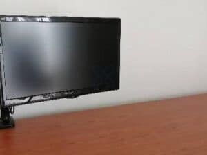 Monitor + pé a gaz