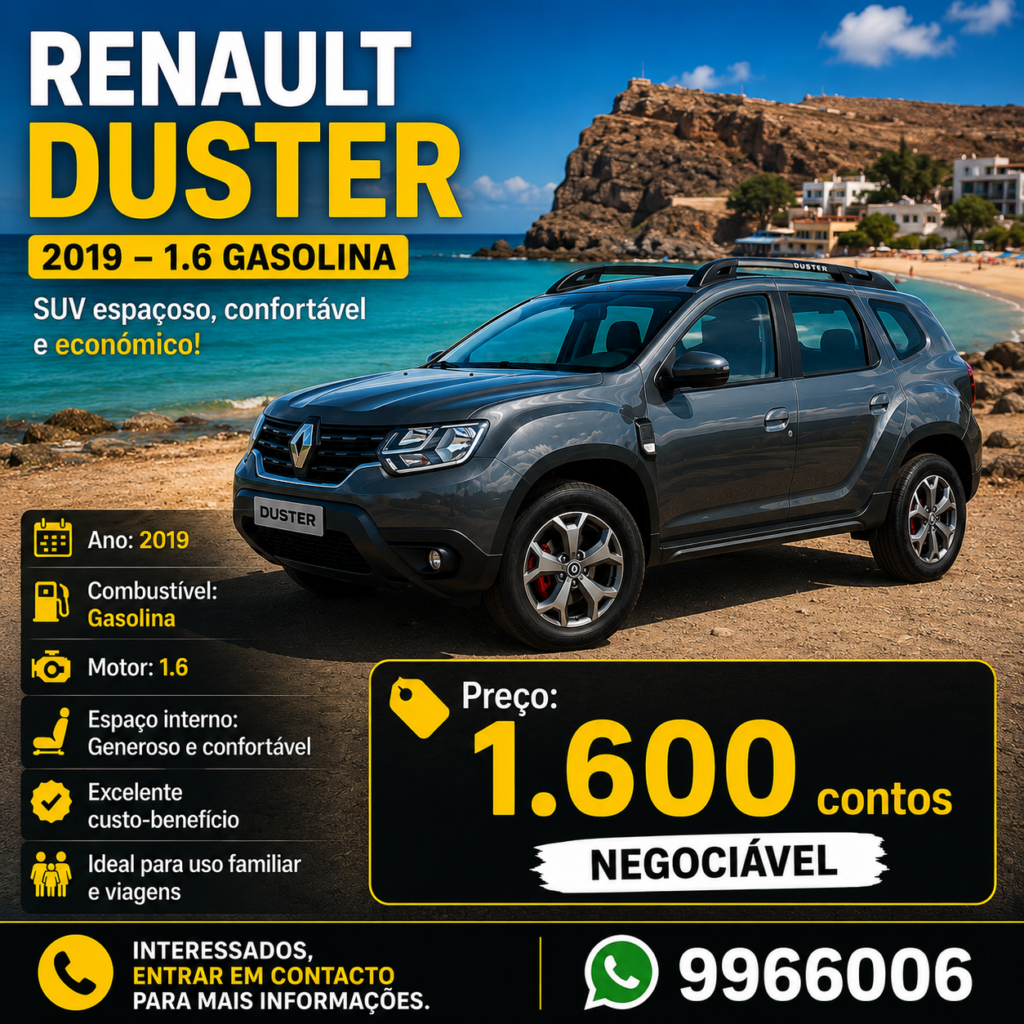 Renault Duster 2019, 61 KM