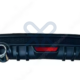 Rear Bumper Diffuser Lip Sports Spoiler