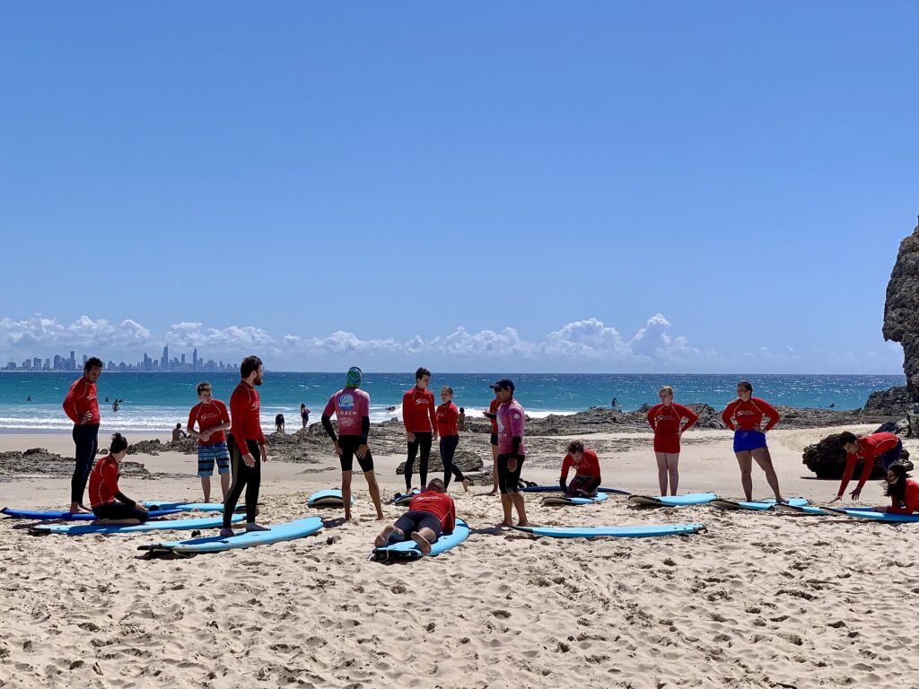 Sal: aula de surf para principiantes em Santa Maria