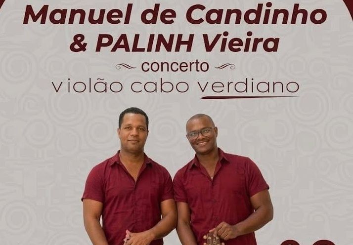Cartaz do evento Manuel di Candinho e Palhin Vieira no Centro Cultural Português